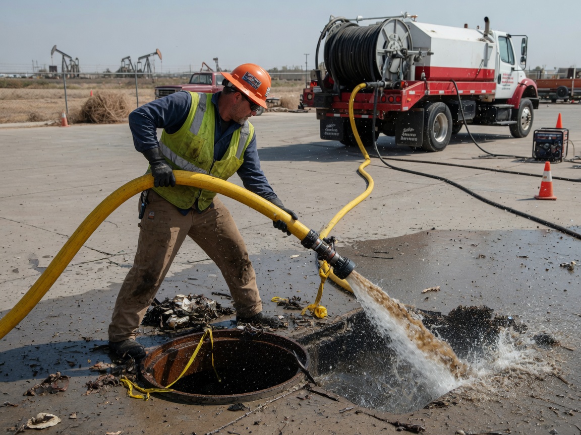 Hydro Jetting in Odessa, TX
