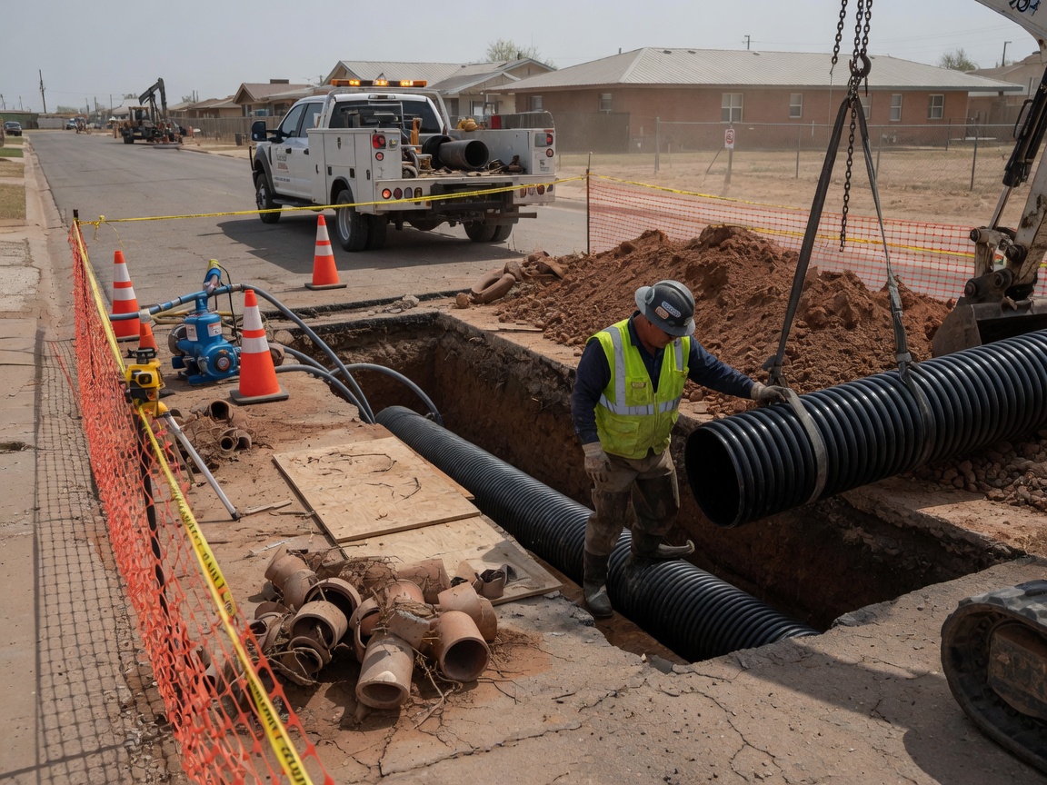 Plumbing Services Odessa Tx in Goldsmith, TX, TX 79741