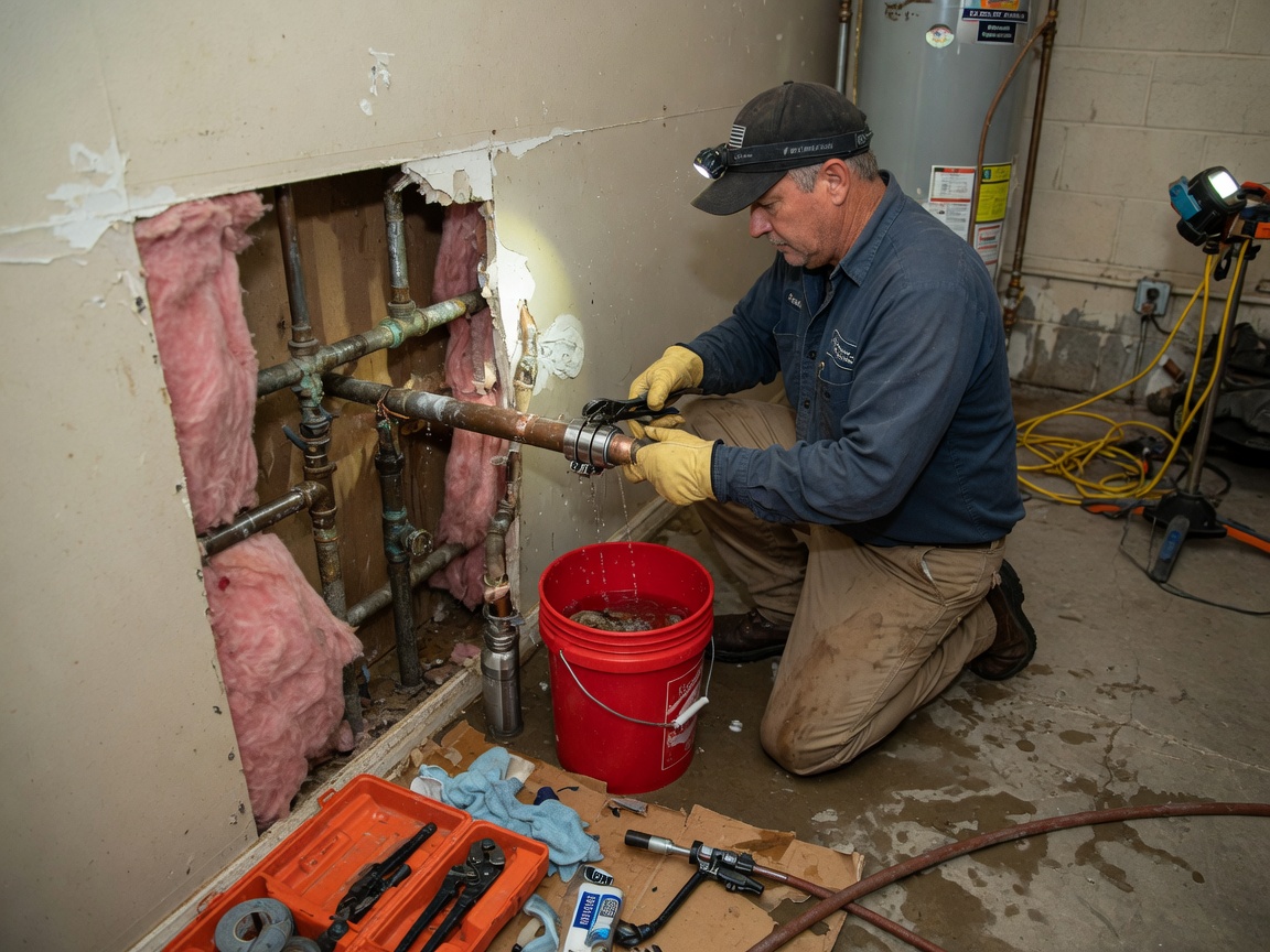 Water Leak Repair in Odessa, TX